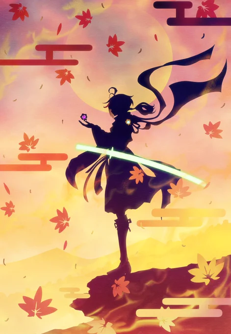 「- 楓原万葉 / 原神 -」  #原神 #GenshinImpact