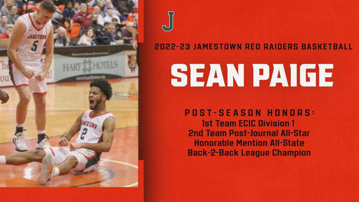 JHSBasketball1's tweet photo. Post-season honors for JHS senior Sean Paige! Proud of you! https://t.co/p5s5QzkKsl