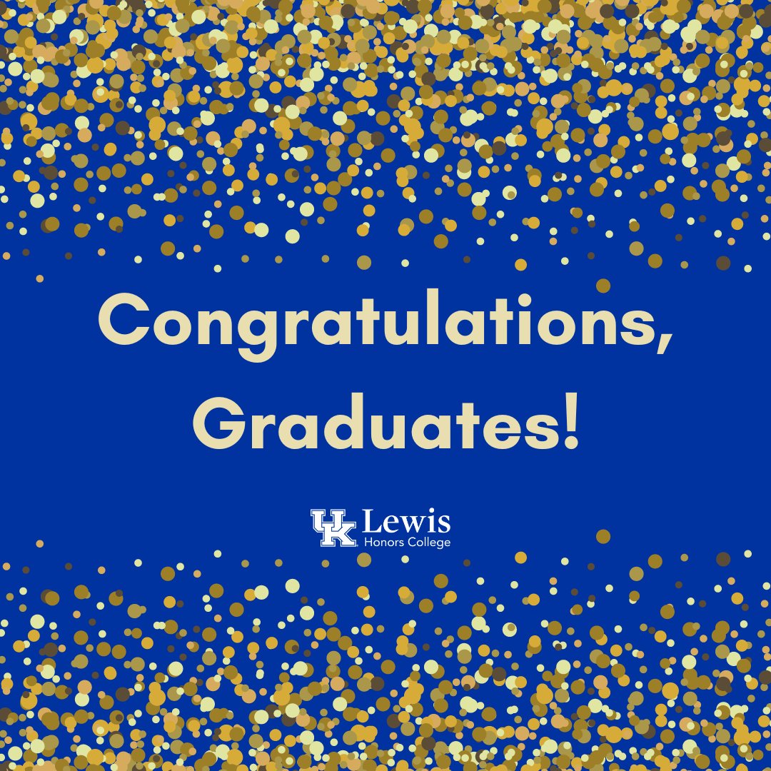 UKYHonors's tweet photo. Congratulations to the Lewis Honors College Class of 2023! We look forward to celebrating you today at 4PM in the Gatton Student Center Grand Ballroom. To watch the ceremony via livestream, https://t.co/nFDuEioSJT. #ukyhonors #purposeintellectintegrity #classof2023 #medalceremony https://t.co/QAr0JRSXL1
