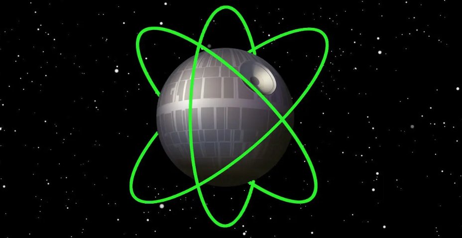 For #StarWarsDay, resharing one of my favorite articles I've written for <a href="/bulletinatomic/">Bulletin of the Atomic Scientists</a> about the Death Star being a WMD story device.

thebulletin.org/2017/01/death-…
