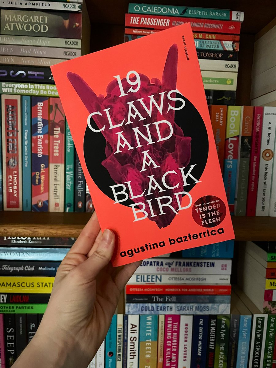emmarosemeechan's tweet photo. Very much enjoying this incredibly compelling collection of short stories from Agustina Bazterrica. All v dark, gruesome and twisted. Highly recommend, especially if you loved Tender is the Flesh. Thanks to @Stevie_Coops for sending a copy! https://t.co/UhacSO1JVi