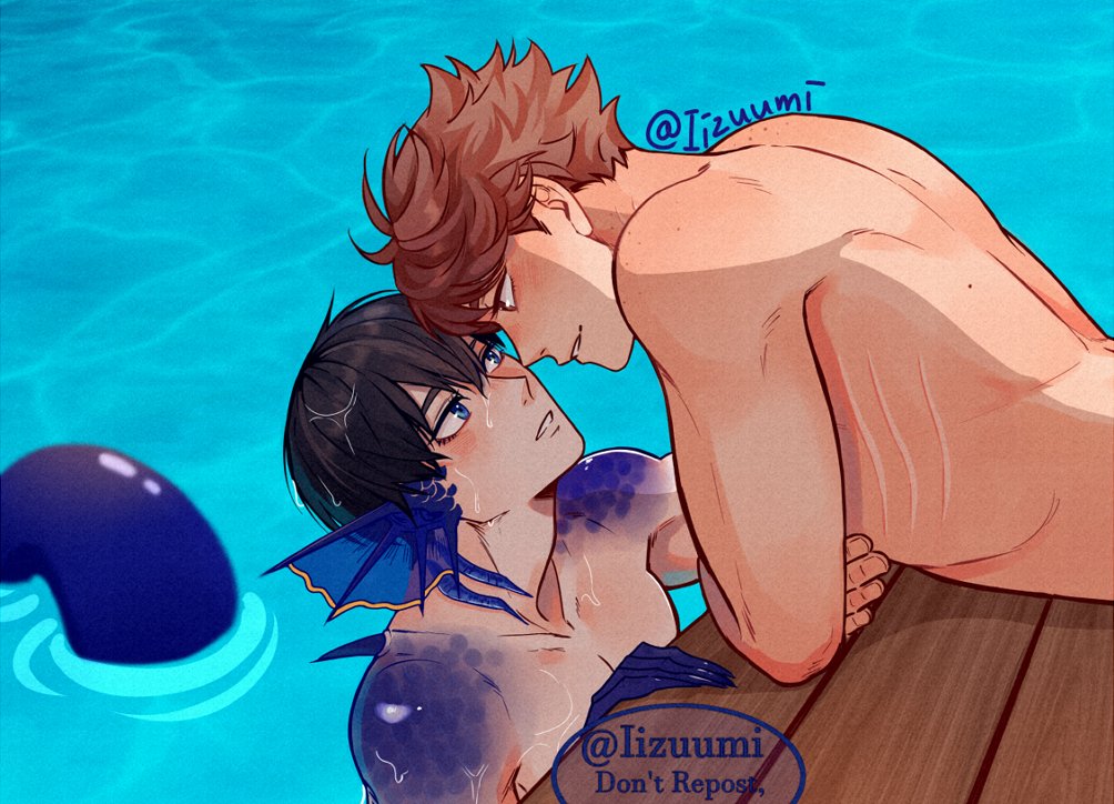 Hello there little fish 💙

#oikage