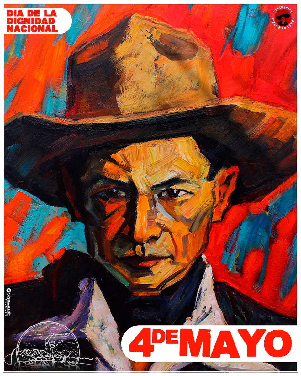 Allá va el general, con su batallón, 

Sandino nos deja el legado de amor a la patria, máximo ejemplo que con 30 hombres comenzó a luchar por nuestra  #Nicaragua de la tiranía invasora.
 seguimos en permanente lucha.
Patria libre o morir.

#MayoVivaSandino 
#UnidosEnVictorias