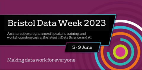 EngOurFutureUWE's tweet photo. Coming up on June 8th as part of #BristolDataWeek: 
a family-friendly free event open to all at the Bristol Beacon, inviting the public to join the conversation around #ChatGPT, protecting vulnerable communities, and creating a sustainable future. https://t.co/wHFyOWXAja https://t.co/JK5UBGWrfx