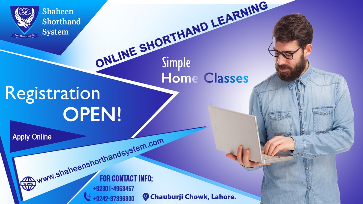 shaheenlearning's tweet photo. Online Learning
100% Guaranteed Govt Job
Join us and improve your skills
Call &amp; WhatsApp for more details:

0301-4968467 https://t.co/BcAiG9QiCQ