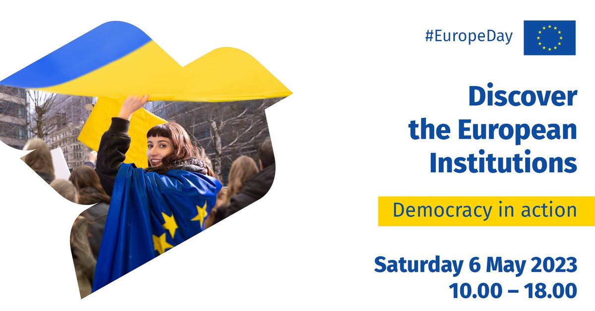 📢#EuropeOpenDay #EuropeDay 
Come along to see the EU from inside on 6️⃣ May!
@CINEA_EU & colleagues will be happy to meet you at #GreenEurope village. We've lots of activities for all ages from our projects 
@PlasticPirateEU #EU4Ocean #NemoxInternational 

cinea.ec.europa.eu/news-events/ev…