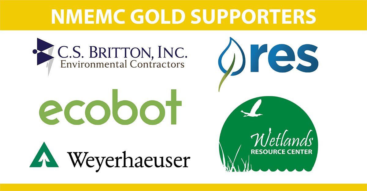 Thank you Gold Supporters for your generous support of the National Mitigation and Environmental Markets Conference #nmemc #ecologicalrestoration #environmentalmarkets #InvestintheEnvironment @ecobotapp  @RESUSA1 
@Weyerhaeuser  #WetlandsResourceCenter
#CSBritton