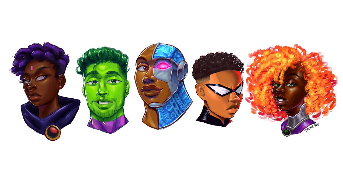 DelindaArts's tweet photo. I’m doing the whole roster along with some new additions 👀 https://t.co/sG4ceT5w0s