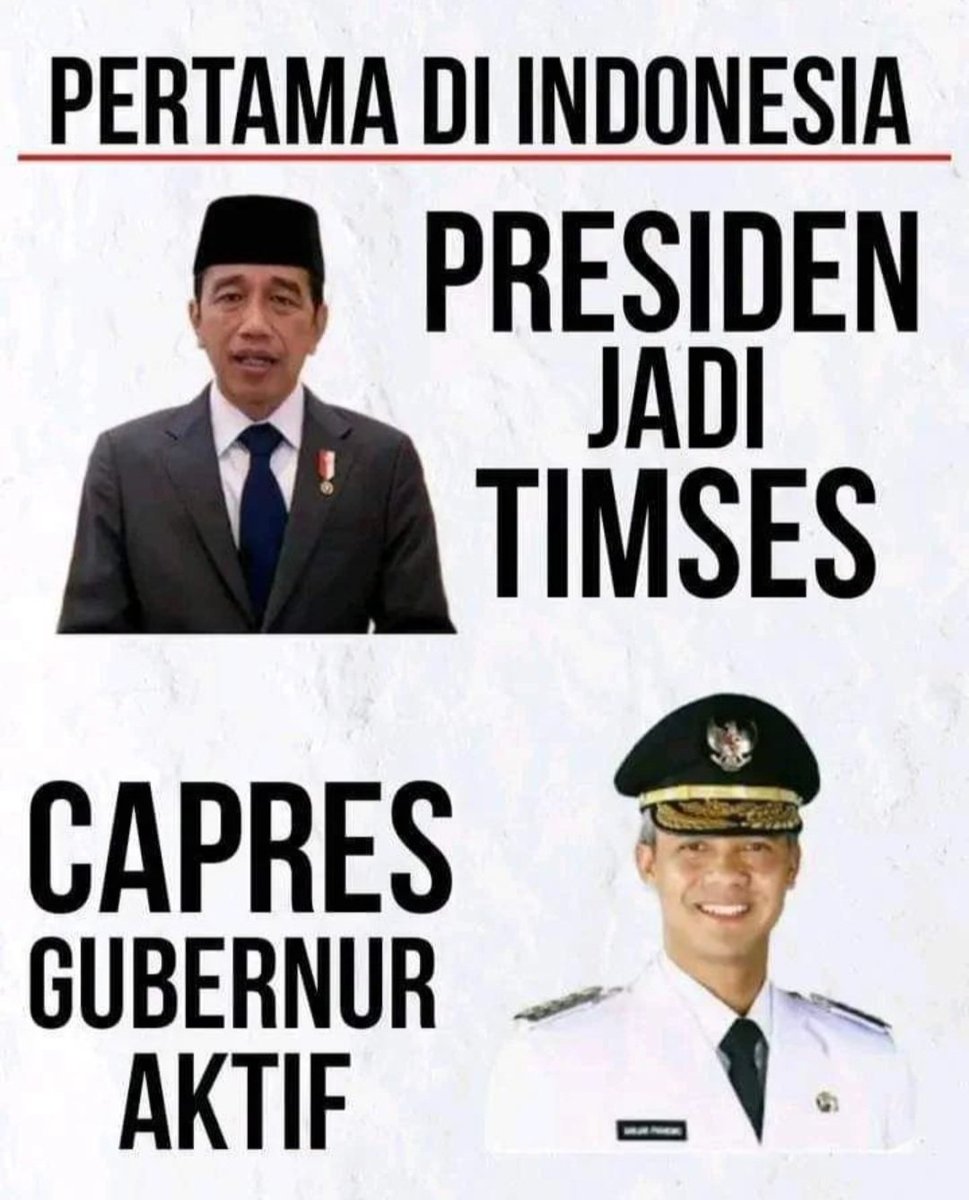 bangZhack86's tweet photo. Dua yg Tak punya Malu, jgn tanyakan moralitas kebangsaannya dimana❓️
https://t.co/RG0XgmfOr7 https://t.co/zbJcVzhKgV