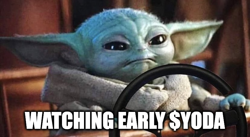 LAST 15,000,000 $YODA GIVEAWAY ⚡️

Presale begins in 15 minutes (9:45 AM EST)

Send your ETH wallet &amp; RT for last $YODA