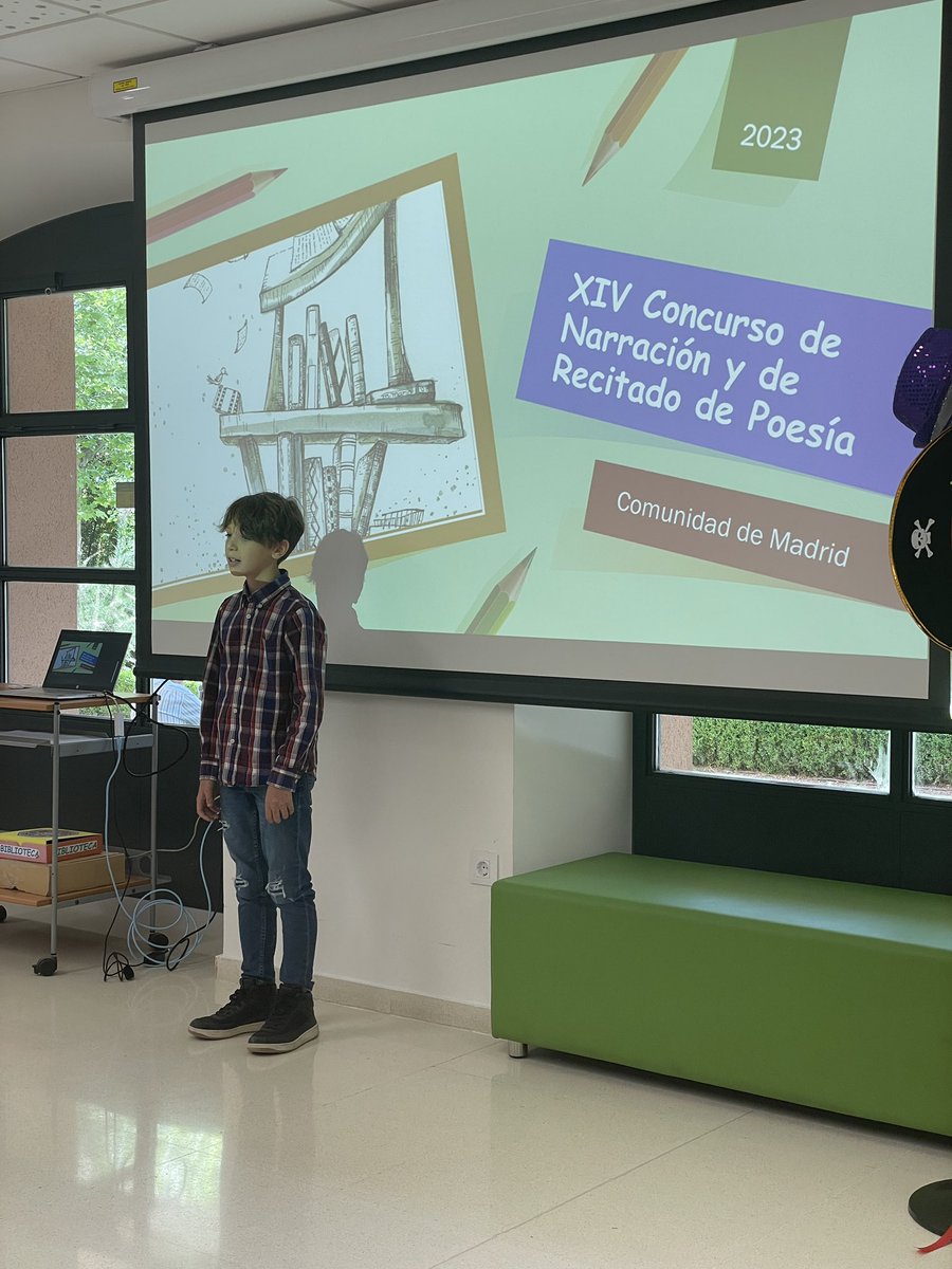 CPBTiernoGalvan's tweet photo. Hoy hemos estado en la final con Leo recitando dos poemas en la final del Concurso de Recitado de poesía en el @CRIFAcacias Lo ha hecho de maravilla!! Enhorabuena ! @revista360y5tr1 @ayto3cantos @AMPA_TG_3C #poesia https://t.co/4Bw3x9nYSl