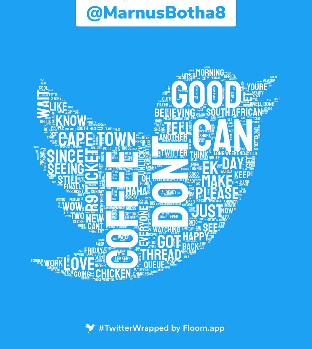 Good coffee in Cape Town? ☕️
#TwitterWrapped