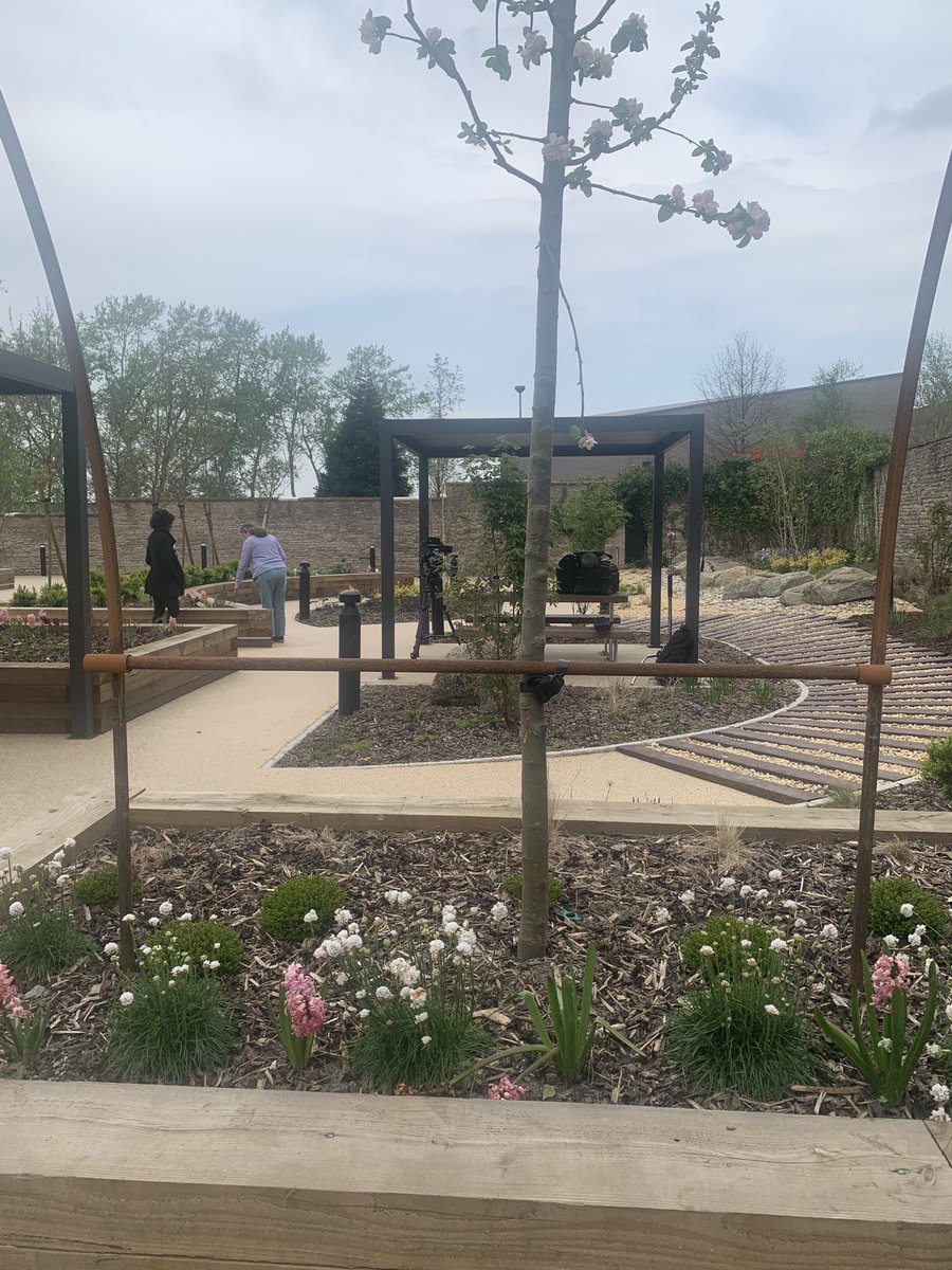 UWE_SPE's tweet photo. Wonderful to see our new @UWEBristol restoration gardens open today to provide a space to support student and staff wellbeing (and our research!). 👏👏 👏 Estates and grounds team! @yardenwoolf @samkyei__ @rebecca_reece3 https://t.co/K5SwGGBOXi