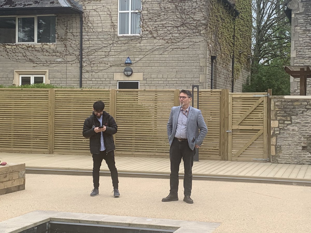 UWE_SPE's tweet photo. Wonderful to see our new @UWEBristol restoration gardens open today to provide a space to support student and staff wellbeing (and our research!). 👏👏 👏 Estates and grounds team! @yardenwoolf @samkyei__ @rebecca_reece3 https://t.co/K5SwGGBOXi