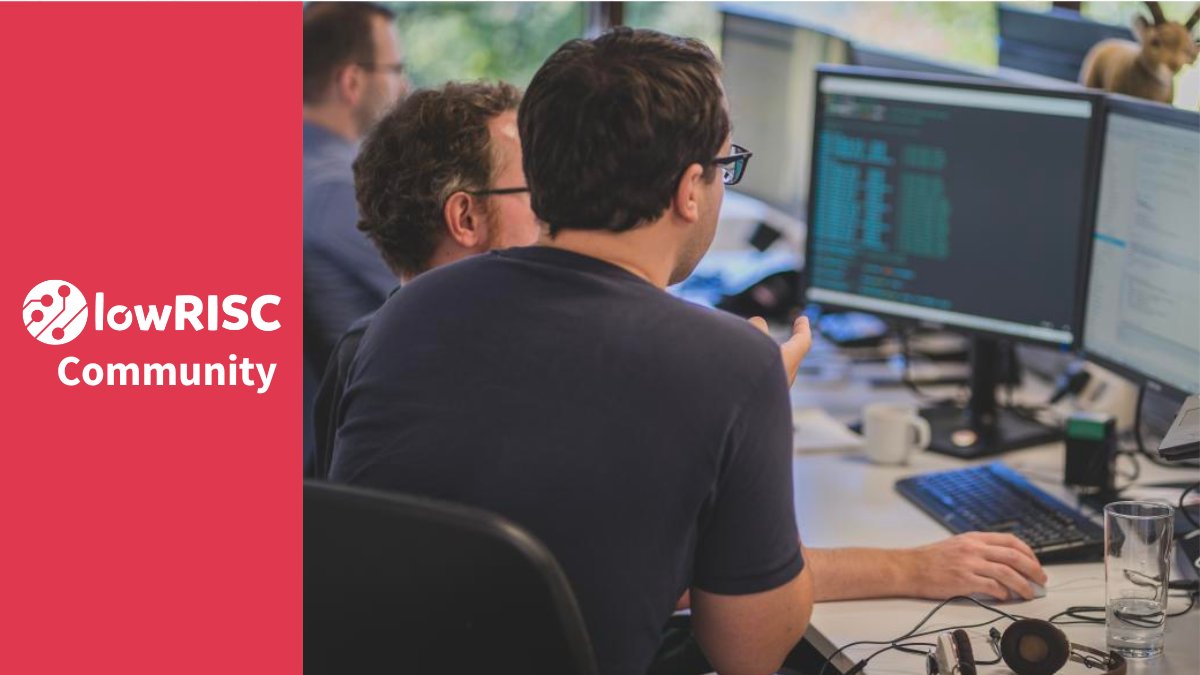 lowRISC's tweet image. We always appreciate contributions to our development efforts. There are many ways to get in touch and join the #lowRISC community, from our Zulip chat to our mailing list. Learn more at lowrisc.org/community.