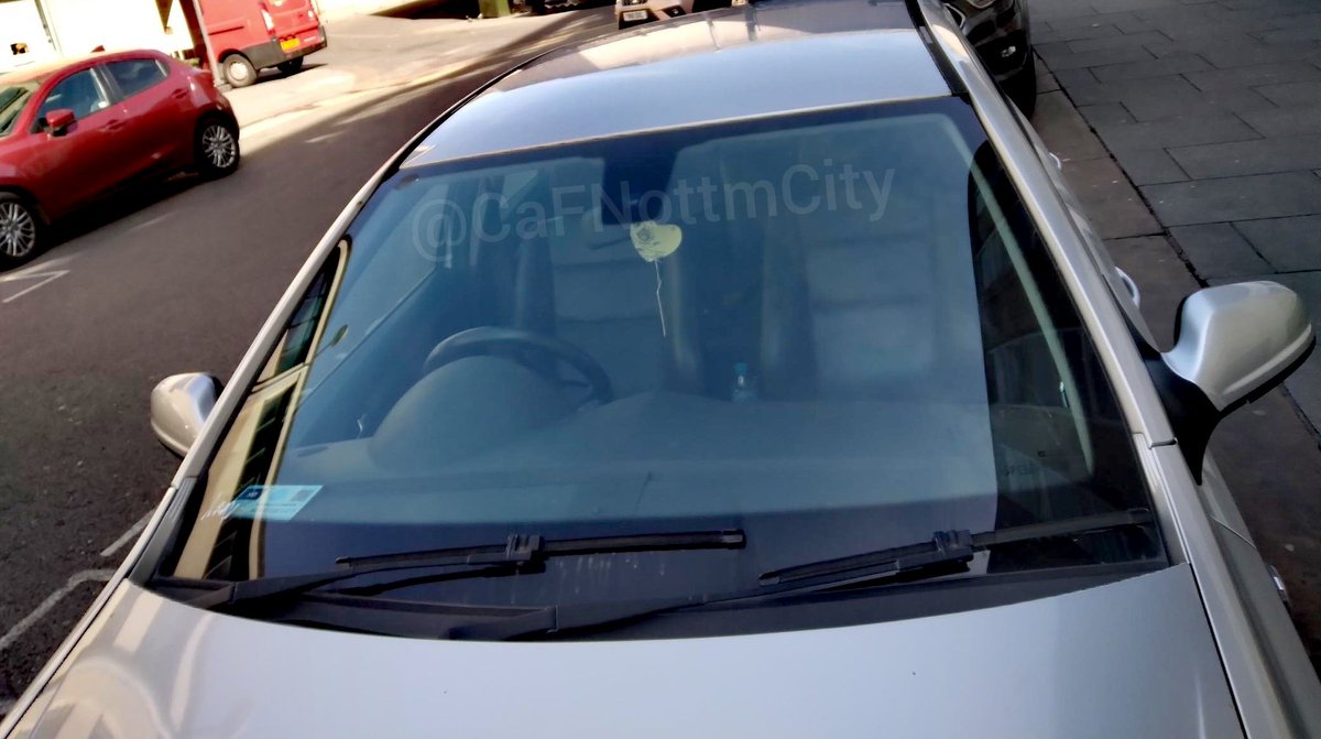 CaFNottmCity's tweet photo. Can you use a dead person's #BlueBadge to park your car to go & close their bank accounts?
Does this question even need to be asked?
This motorist thought it was okay, so did it anyway, until caught by an @ParkingTeamNttm Officer
#ShouldHaveAsked
#RespectTheBadge #Nottingham https://t.co/VkkIJgzHOU