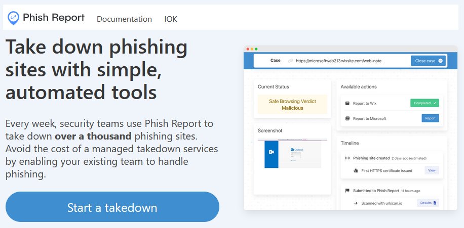 PasandoData's tweet photo. Para la gente que trabaja en #BlueTeam, acá un buena tool para reportar URLs utilizadas para ataques de Phishing. 

Mediante "Phish Report" se puede denunciar e iniciar el proceso de baja del sitio fake.

https://t.co/6dzkFUvm0W https://t.co/fwMzWAqjqN
