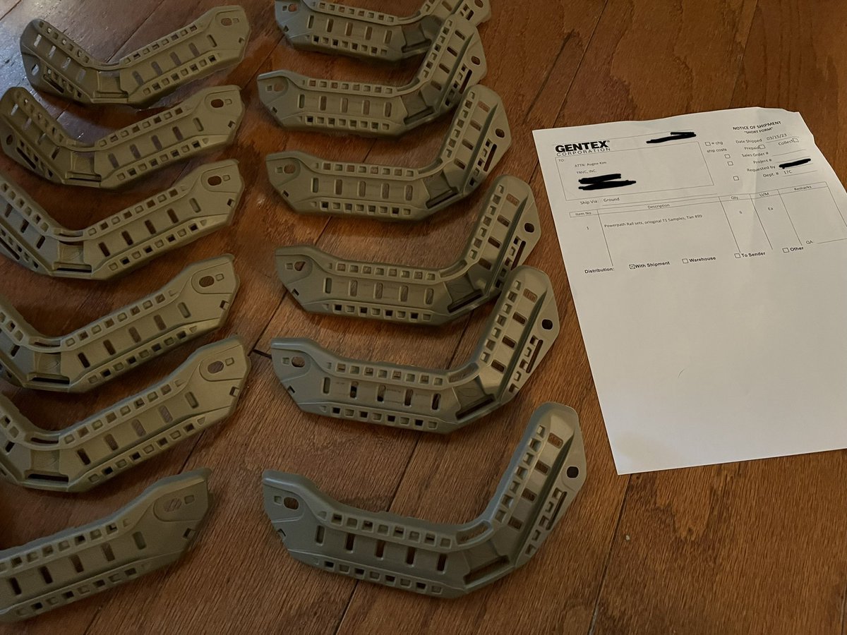 tnvcinc's tweet image. The best thing about all these sample Ops-Core PowerPath rails from is the pile of old Bumps that’re going to get converted to Super High Cut using leftover SF rails… Dremel go brrr 🤪

#opscore #fasthelmet #gentex #headbornesystems #VAS