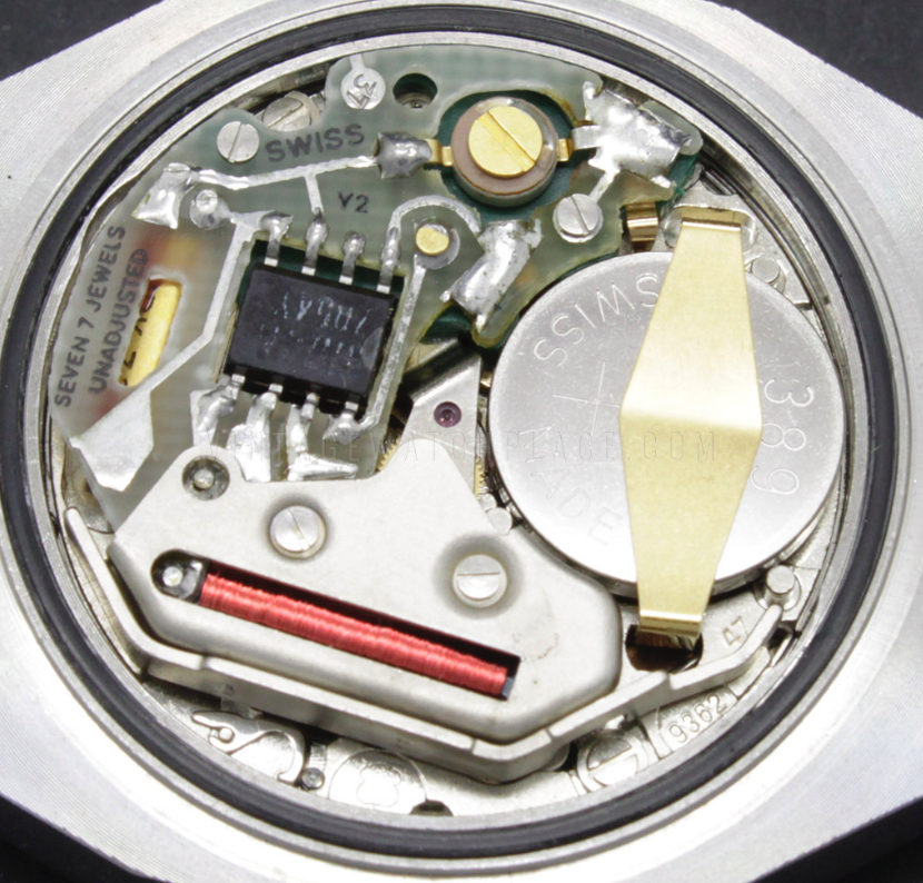 ArneKuilman's tweet image. ETA 9362 (ESA) Quartz movement in a #Squale 2001 case from the 1980's. #7jewels #etamovement
