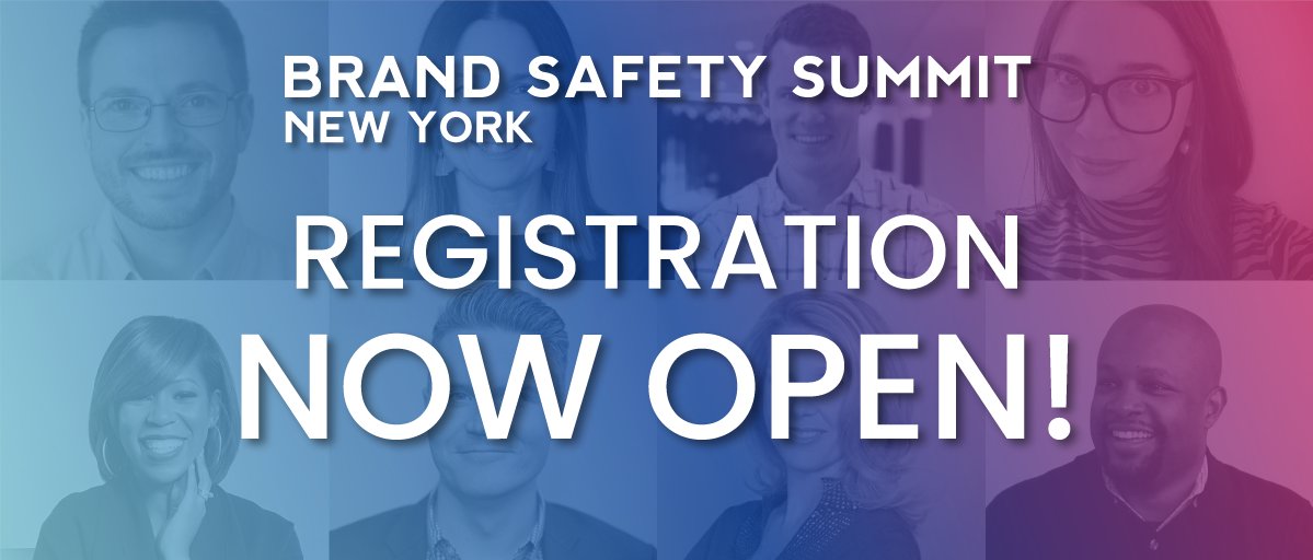 🗓️ Save the date! #BrandSafetySummit New York is back Nov 1-2, 2023! Get ready for an immersive experience with keynotes, panels, learning sessions, and networking galore. 

Stay tuned for updates and reserve your spot today: brandsafetysummit.com/new-york