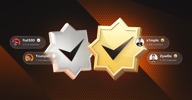 FACEIT's tweet photo. Today, after a long ‘’tomorrow’’, we are excited to share with you our new ID Verification system. 

Go verify yourself to join us in building a more trusted community, one checkmark at a time.

Read the official release and FAQ:
👉 https://t.co/zNDfoyzb4a
