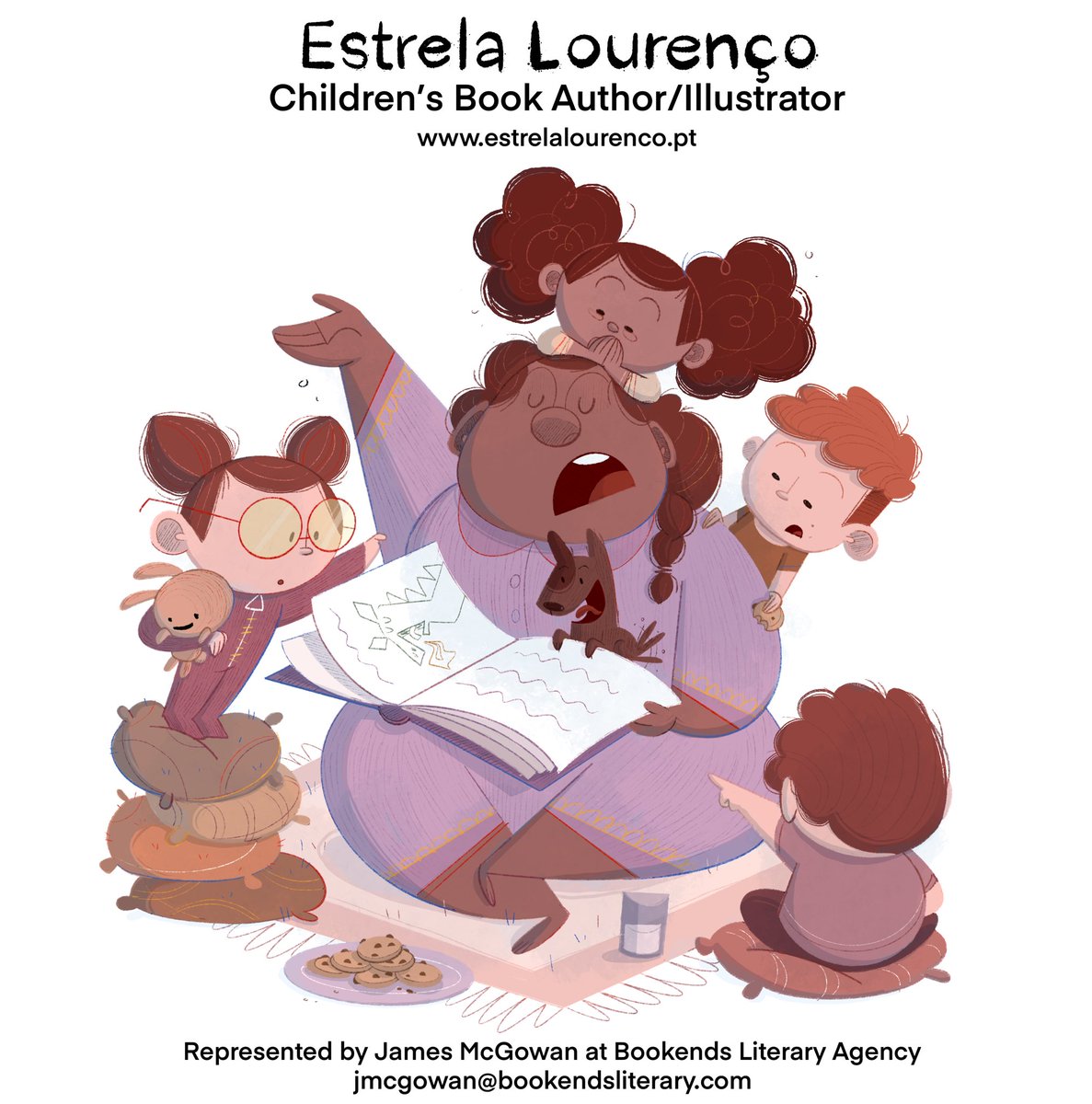 LourencoEstrela's tweet photo. Hello #kidlitartpostcard day!

I’m a Children’s Book Author and Illustrator and would love to continue this career with many more exciting projects!

Portfolio: https://t.co/qQ4ZL5pY02
Represented by @jmcgowanbks

#kidlitart #kidlitart #kidlitillustration #kidlitartist https://t.co/5z6DzG5vuK