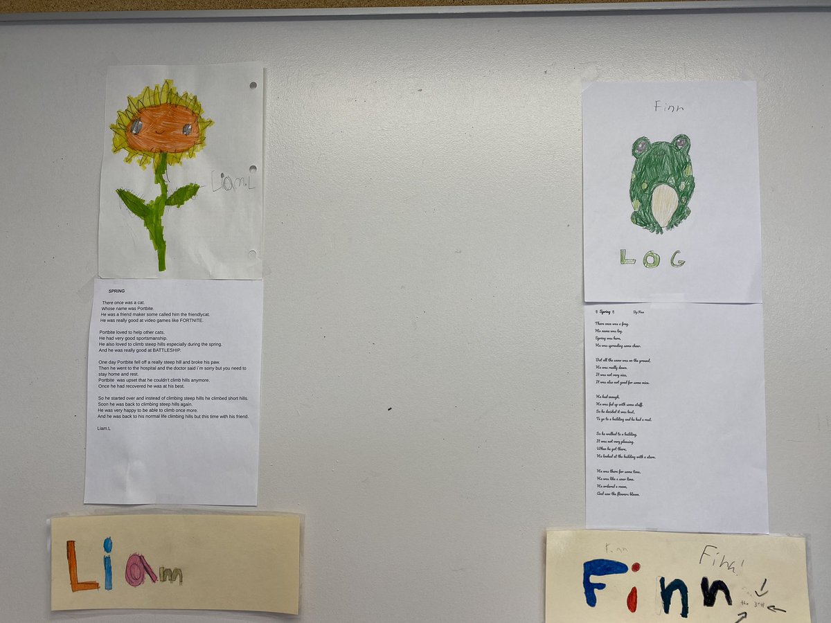 Art and poetry show at FVES