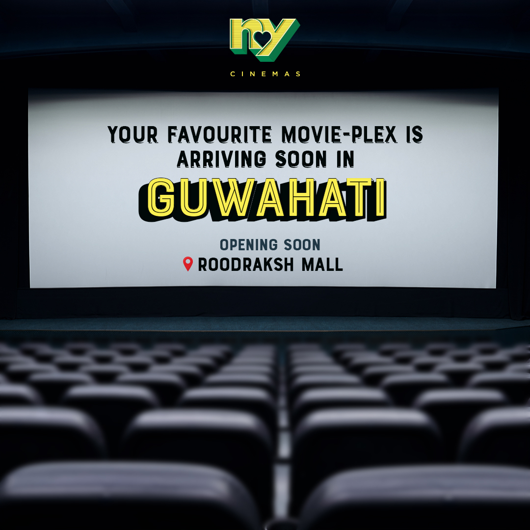 The day is   coming closer for the people of Guwahati to experience a new movie hotspot   opening shortly at Roodraksh Mall in the heart of the city.
 
#NYCinemas coming soon to #Guwahati 
 
Stay tuned for more updates.

 #openingsoon #newlaunch #theatre    #fortheloveofcinem