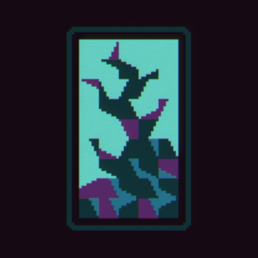 _j4nw's tweet image. 20230504 ominous
#pixel_dailies @Pixel_Dailies
#playscii #mrmotext #textmode #pixelart