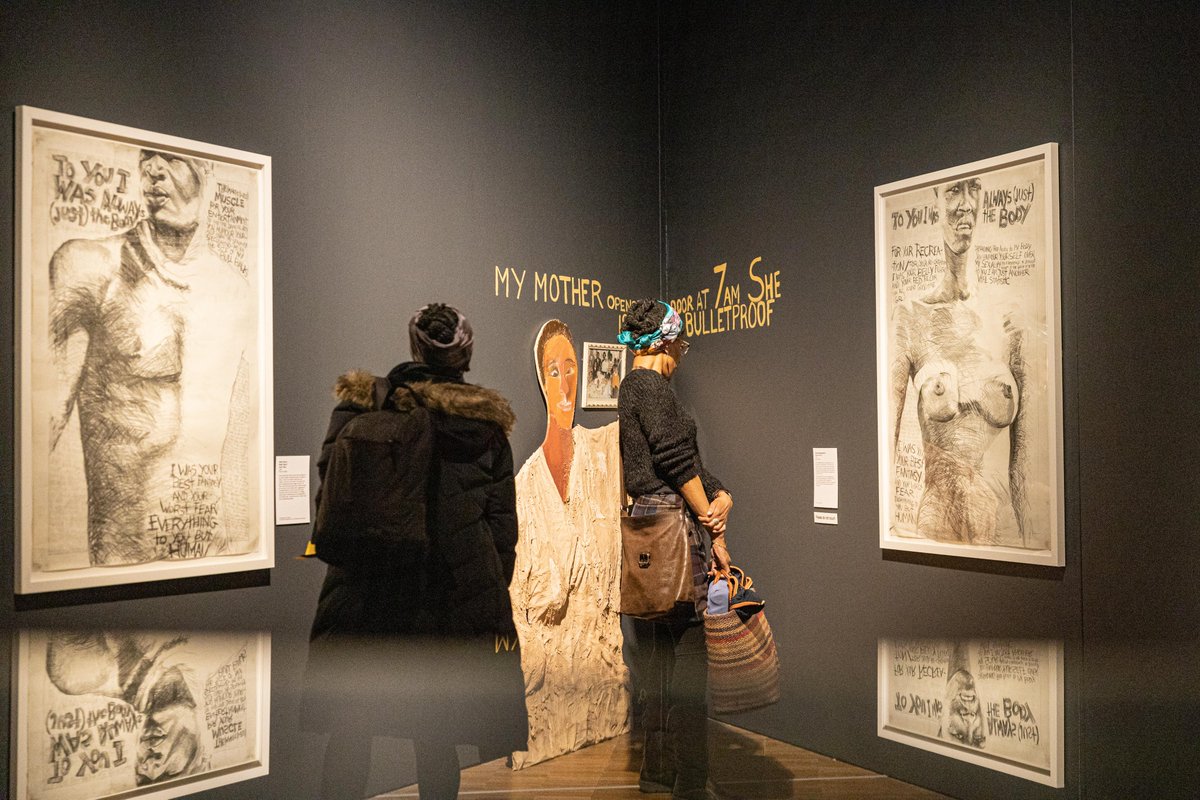 WolvArtGallery's tweet photo. The More Things Change… explores the legacy of the #BlkArtGroup, presenting works from across the collective’s aesthetic practice and the artists’ evolving individual practices from 1985 to the present day.
Find out more: https://t.co/Z1NxRZWR41
Photos by Owen de Visser https://t.co/Jk4E4bZgHC