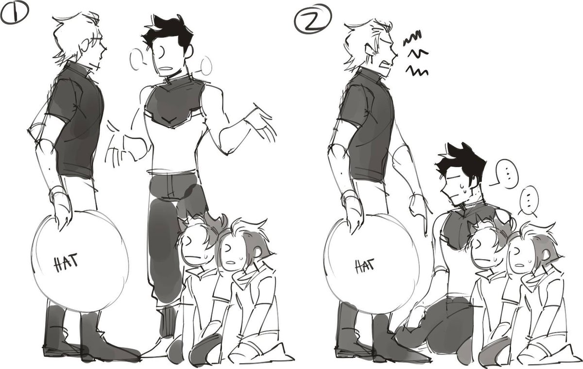 Found this doodle while going through my old files. Still find it funnier in my head though