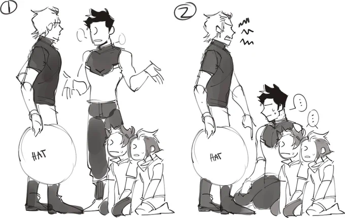 Found this doodle while going through my old files. Still find it funnier in my head though