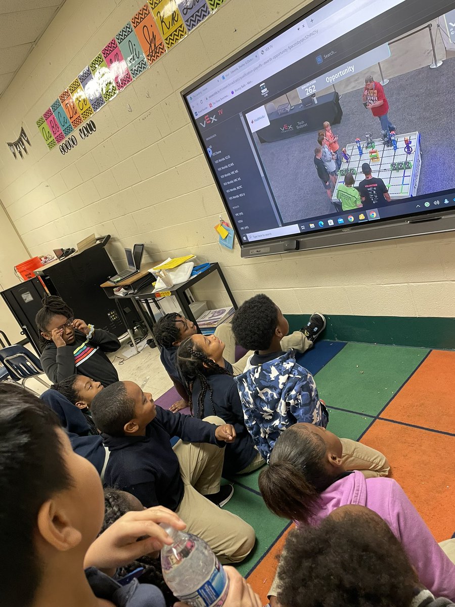 Shelley Edwards (@mrs_sedwards1) on Twitter photo When your classmate is competing at Worlds for Robotics you take time to watch and support them. <a href="/Russellerd/">Troy Russell</a> #VEXWorlds <a href="/DicksonTigers/">E.R. Dickson Tigers</a> When your classmate is competing at Worlds for Robotics you take time to watch and support them. <a href="/Russellerd/">Troy Russell</a> #VEXWorlds <a href="/DicksonTigers/">E.R. Dickson Tigers</a>