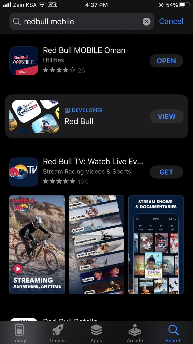 husain422's tweet photo. @redbullmobileSA حملت تطبيق الخاص بكم من المتجر للايفون لكنه لاينفع في تفعيل الشريحه https://t.co/IfcAiFTMnn
