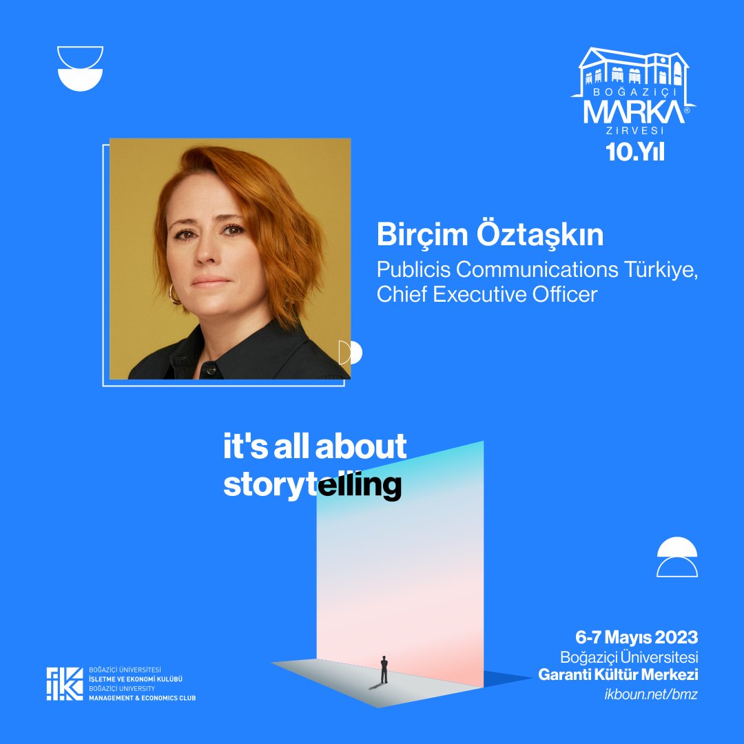 Publicis Communications Türkiye Chief Executive Officer Birçim Öztaşkın Boğaziçi Marka Zirvesi'nde bizlerle!

Etkinliğimiz sertifikalıdır.

Yerini ayırtmayı unutma!

Biletlere ulaşmak için:
biletino.com/tr/e-l3l/bogaz…