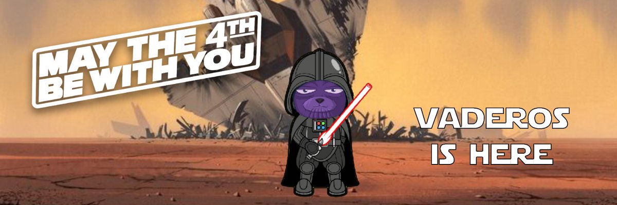 Bearos is Vaderos for one day! $GM all of you #SW fans 

Dexscreener
dexscreener.com/ethereum/0x541…

Uniswap
app.uniswap.org/#/swap?outputC…

#MayThe4thBeWithYou