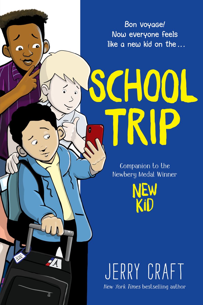 PNorfolk_BookRe's tweet photo. Bon voyage! Join a group of kids as they navigate friendships, a foreign city & the world in general in author & illustrator @JerryCraft’s fabulous graphic novel #SchoolTrip #QuillTreeBooks (@Harper360UK) @antswilk https://t.co/8w9l95EHdZ https://t.co/GWK6nCjplC