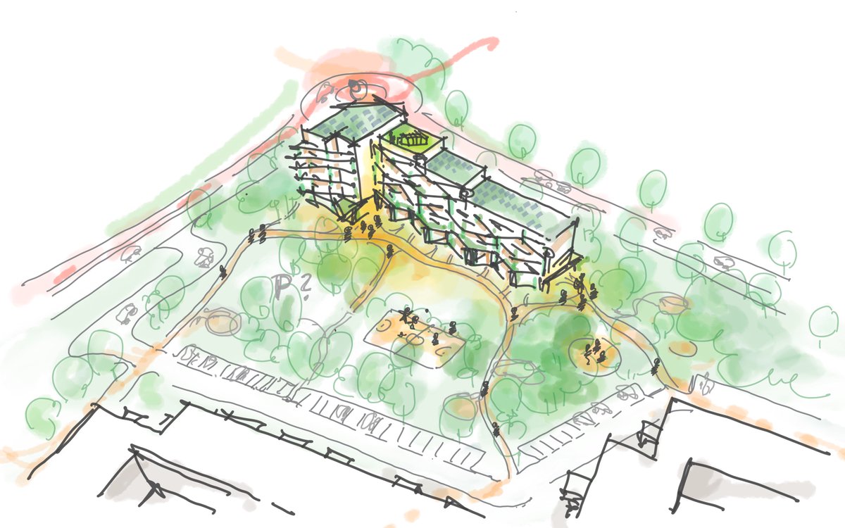 ANAarchitecten's tweet photo. ANA wint architectenselectie voor het ontwerp van 52 #ouderenwoningen in de wijk #Reigersbos Amsterdam-Zuidoost. De nieuwe woningen worden samen met Eigen Haard gerealiseerd. De bouw start waarschijnlijk in 2026. https://t.co/cOxtgvBHnu https://t.co/ePG5BUIpe6