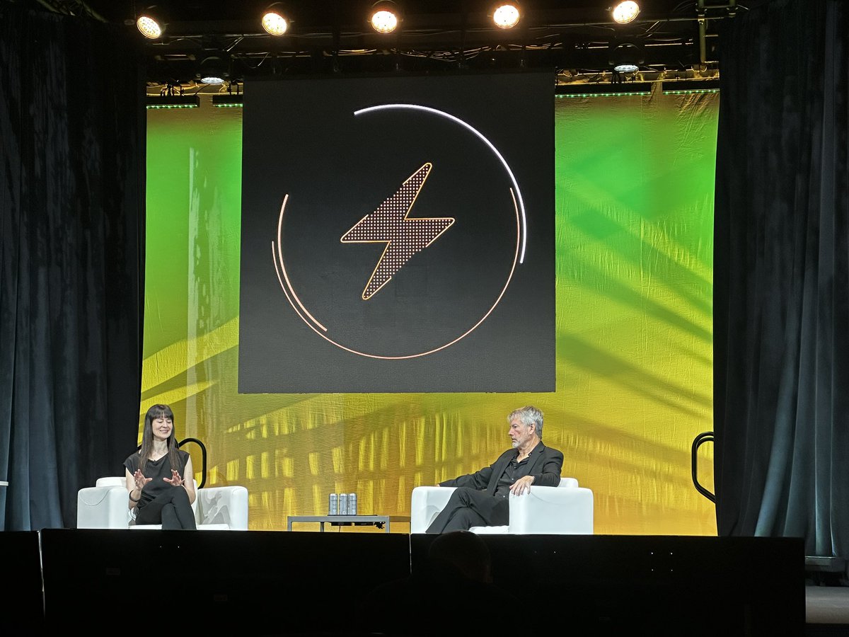 natbrunell's tweet photo. Learning about the Lightning Network ⚡️ from @starkness and @saylor 

#Bitcoin For All https://t.co/43nAiFLGIG