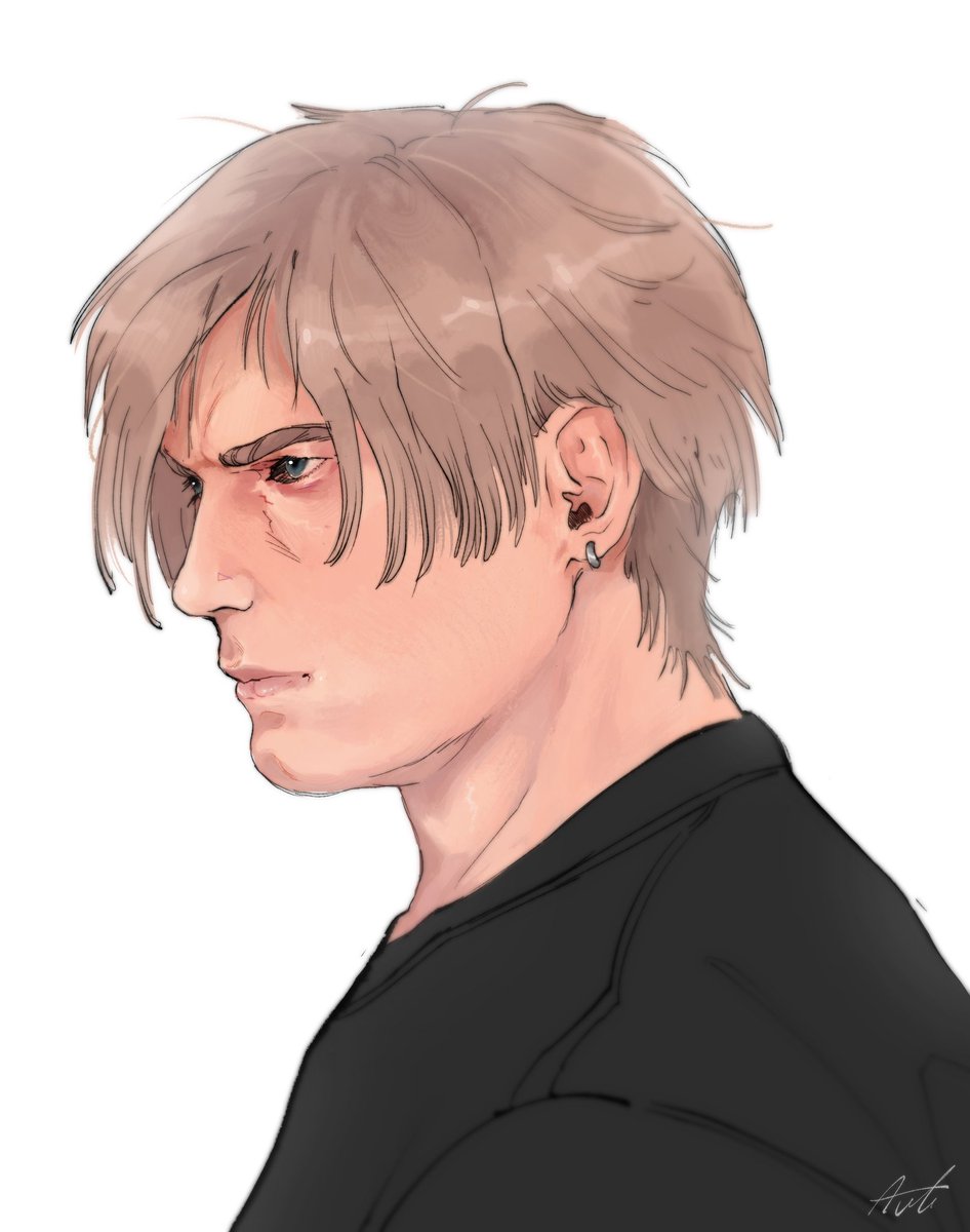 Autiwara's tweet photo. New obsession check part 2 #ResidentEvil #leonskennedy #ResidentEvil4Remake #バイオハザード https://t.co/Yj6JUJVxo3