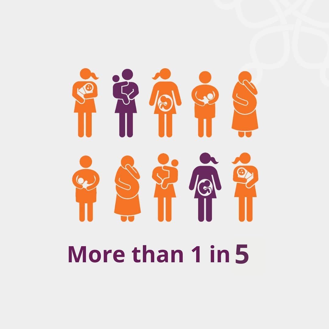 More than 1 in 5 women develop a mental illness during pregnancy or within the first year after having a baby

It is crucial that we #MakeAllCareCount 

👉bit.ly/41W6SCl

@MMHAlliance #MMHAW23