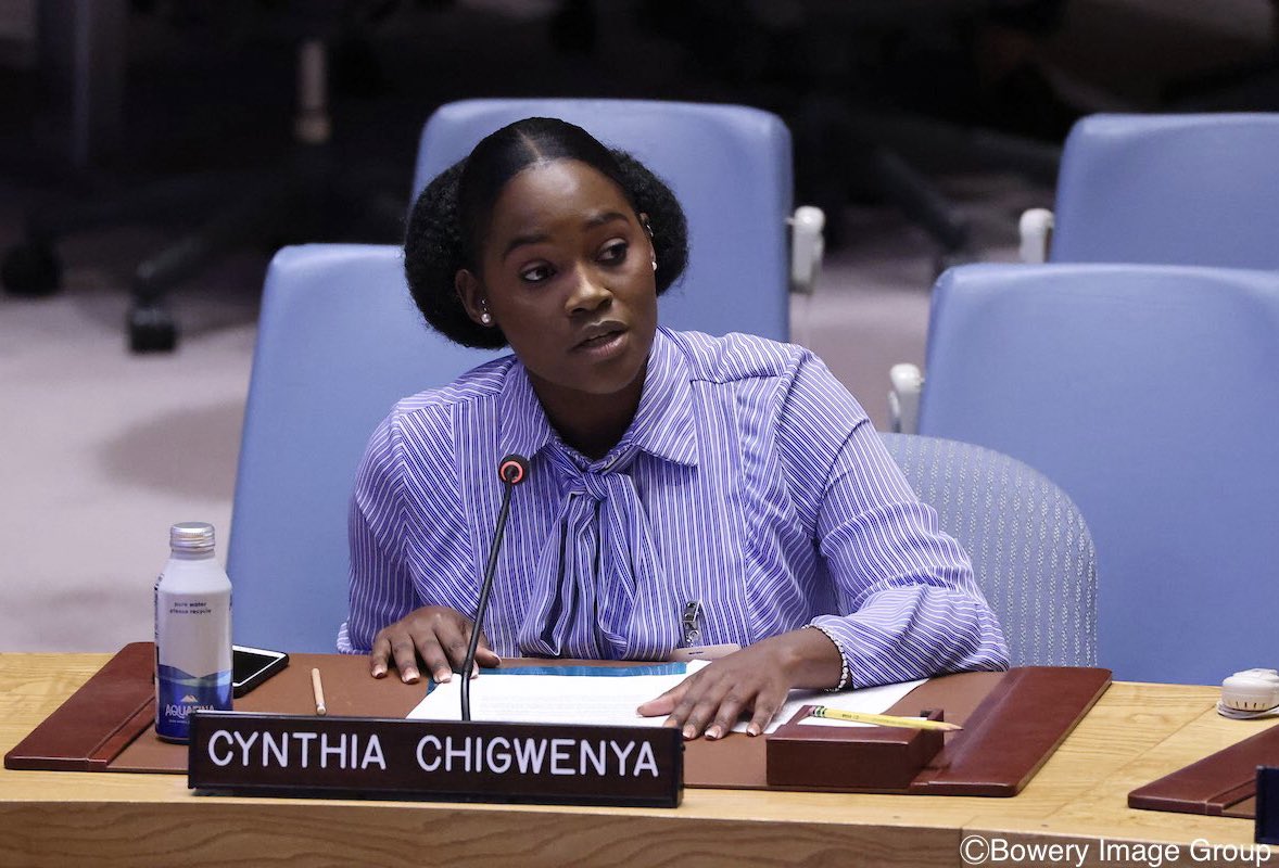 cy_chigwenya's tweet photo. What a commendable way of starting a maiden presidency of the #UNSC!!!

Thanks to #Switzerland for their commitment to inclusion in practice. Yesterday, I represented #YouthforPeaceAfrica &amp; briefed the 9315th Meeting of the Council.

Thanks to @AUC_PAPS @swiss_un @SwissAddisAbaba https://t.co/fPHBxEENhm