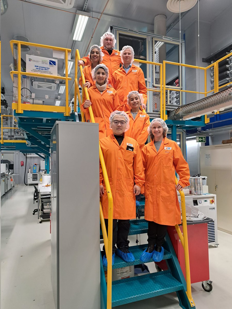 Our NextGenBat project team was visiting the pilot lines <a href="/VTTFinland/">VTT</a>! The work is progressing towards solid-state batteries 💪🔋 Thank you <a href="/BusinessFinland/">Business Finland</a> for making this possible 😊