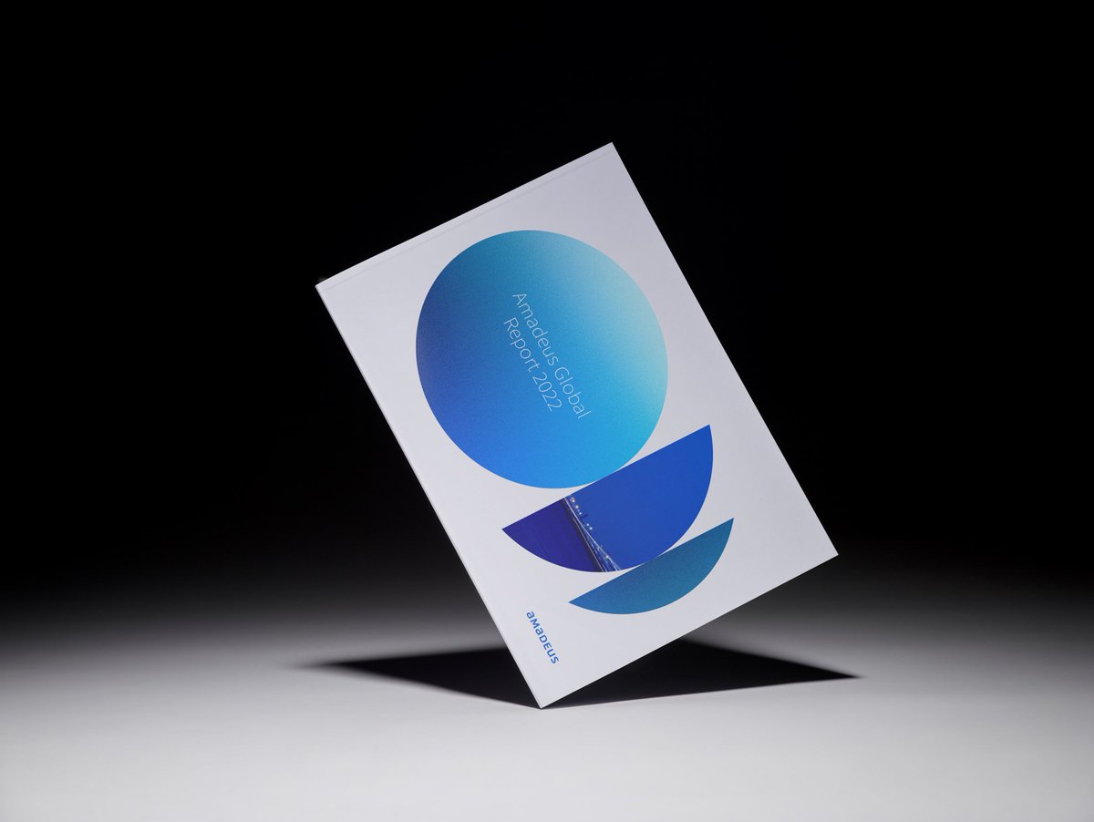 CocotaStudio's tweet photo. The Amadeus Global Report 2022 is out! 

Very proud to have worked on this challenging accessible editorial design piece for the third year in a row. https://t.co/tjxNrGcZu8