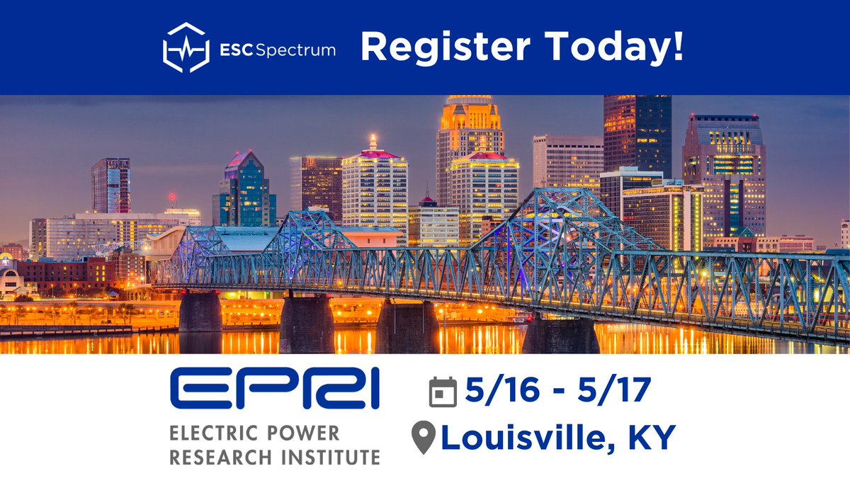 escspectrum's tweet photo. EPRI will host the 31st meeting of the Continuous Emissions Monitoring User Group on May 16 – May 17, in Louisville, KY. Join the ESC Spectrum team at this collaborative forum for the electric utility industry to address CEM-related issues. Register today: https://t.co/X1WwcZFc9e https://t.co/OOOneYKQpl