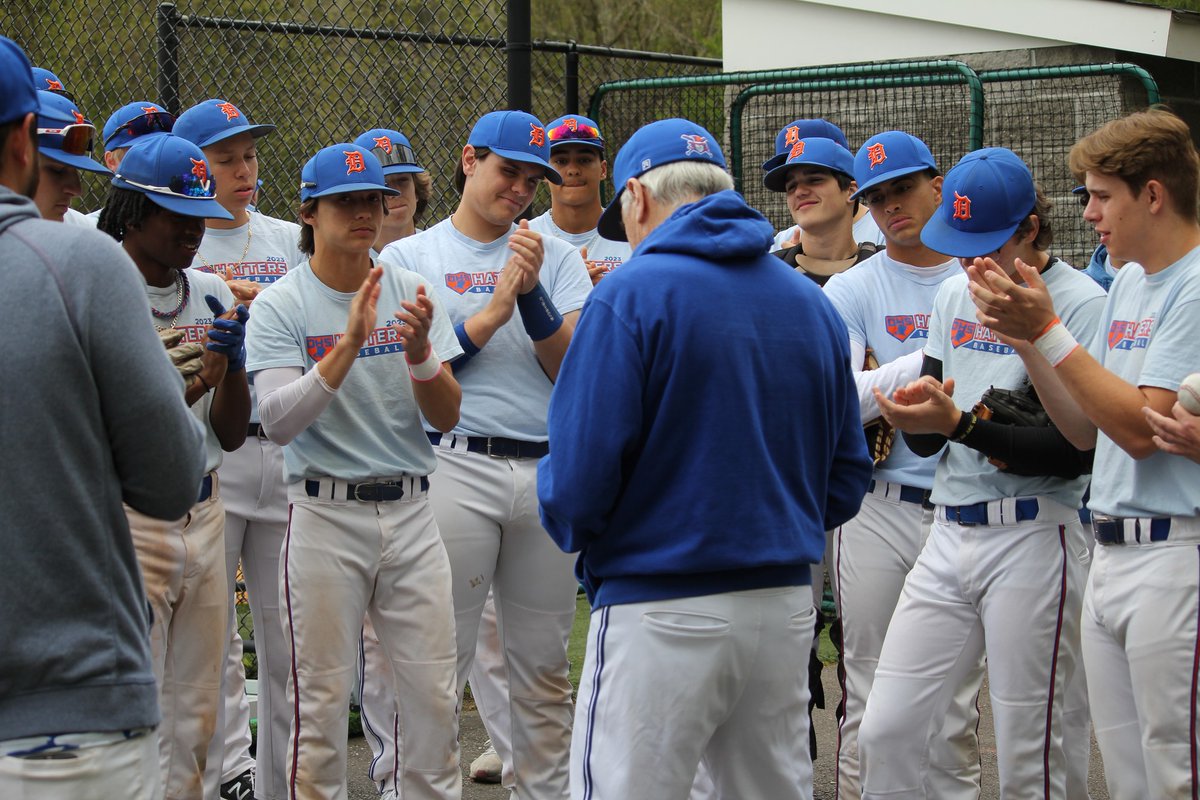 HatterBaseball's tweet photo. Game Day! Hatters finish out their week @ McMahon today 4:00 pm. Trying to get a 3-0 week for the first time this season! #hatters #fciac #grind #mattymo #sweeptheweek #BMOonGC📸 @CustomMadeVideo https://t.co/k9LdbHsfhp