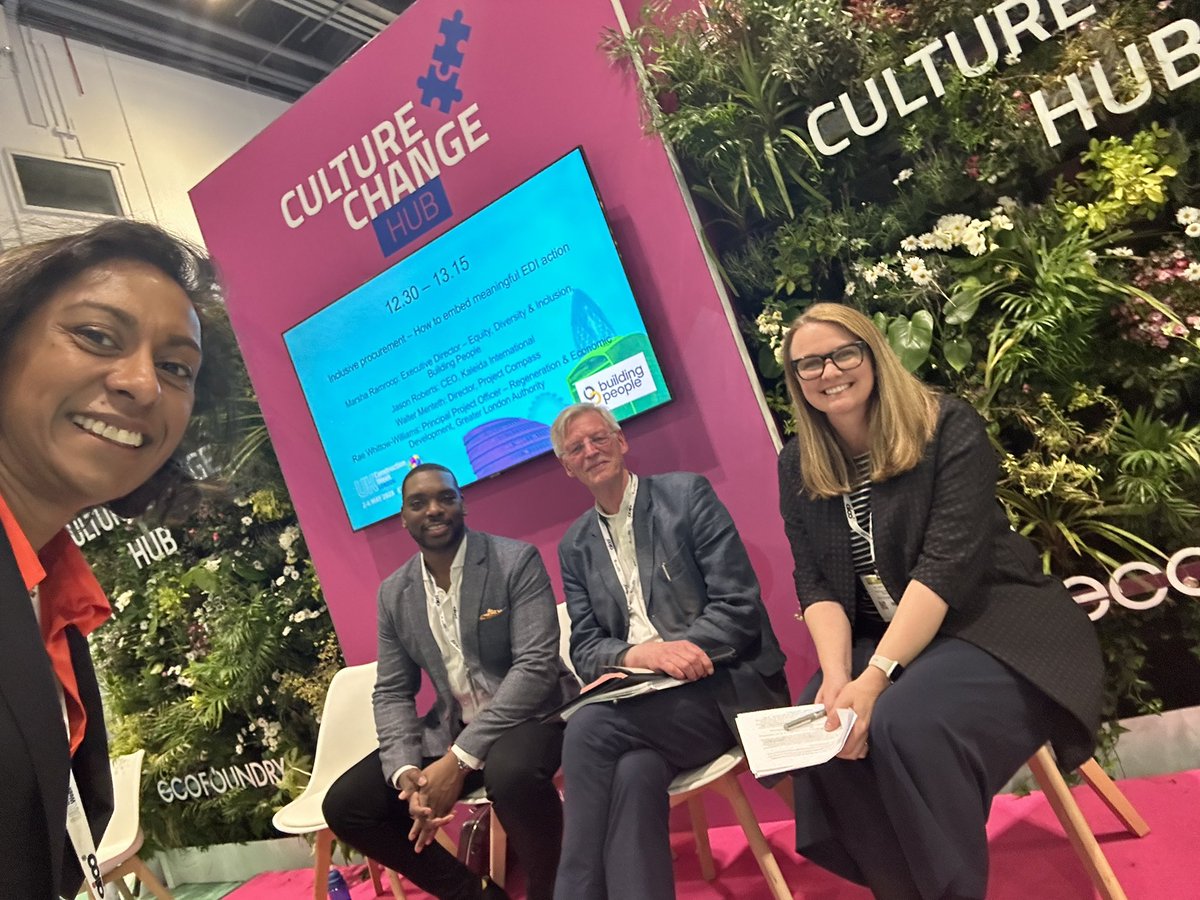 #SupplierDiversity, Diversity &amp; Inclusion. 
It’s everywhere, and the interest is growing. 

Our thanks to Marsha Ramroop FRSA FIEDP for inviting me to speak on the panel at this year’s UK Construction Week event at the Excel Centre. 

Join us
Kaleida.co
