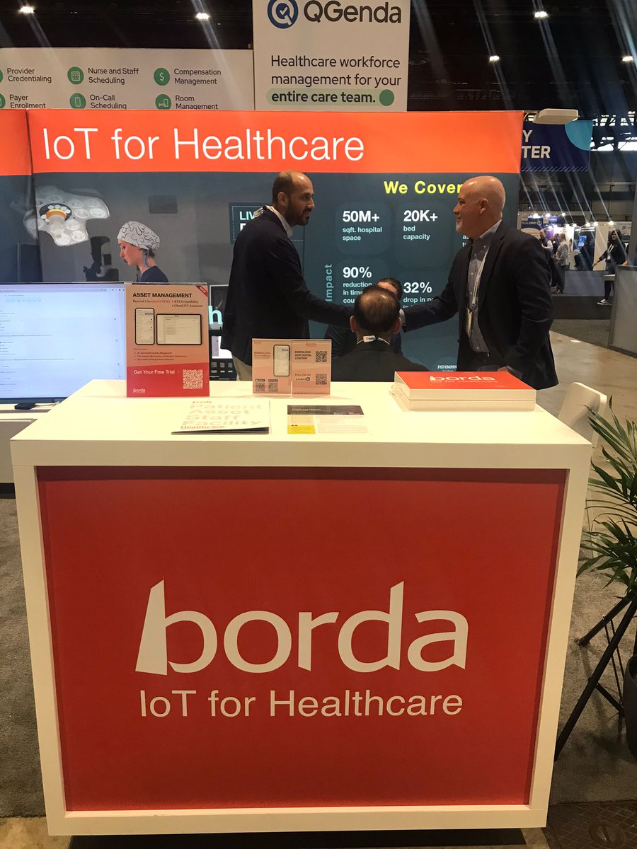 BordaTechnology's tweet photo. We had a blast showcasing our award-winning IoT products and connecting with the amazing and forward-thinking community. Thank you to everyone who made HIMSS'23 such a memorable experience. https://t.co/8JjMXiiEWI
