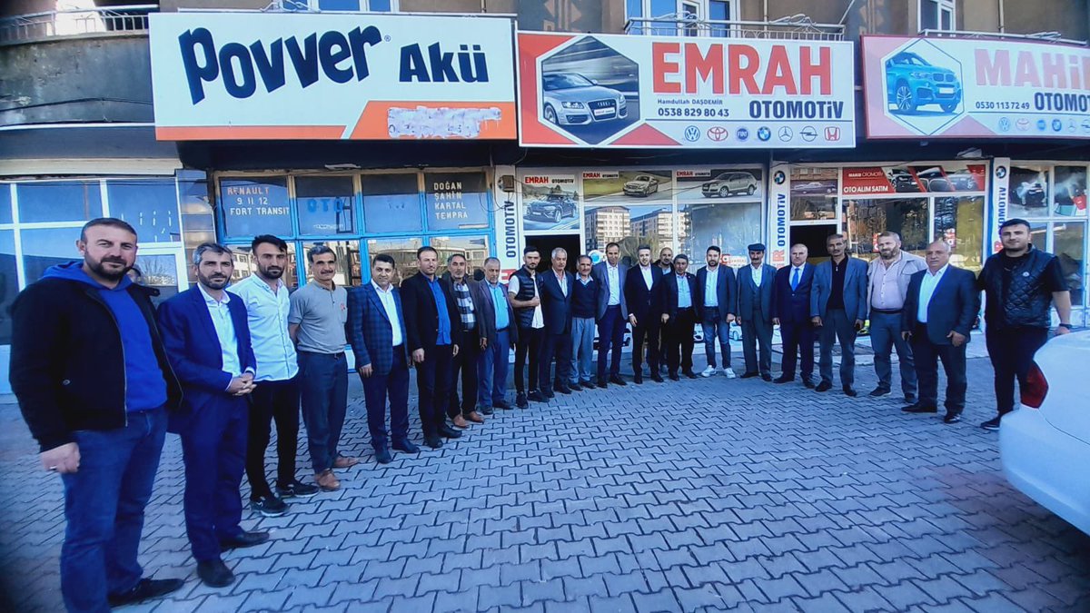 avkilicaslan's tweet photo. Esnaf ziyaretlerimize devam ediyoruz.

Şehrimizin önemli markalarından Emrah Otomotiv’e misafir olduk. https://t.co/tA0XnRyRah