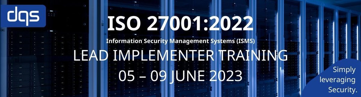 forensicworx's tweet photo. Remember to Register Now for ISO 27001:2022 - Information Security Management Systems (ISMS). New dates: 5 - 9 June 2023
Click here to register: https://t.co/b4eZqmz5HB
#iso27001certification #isms #gauteng https://t.co/FGz6GAV8Hk